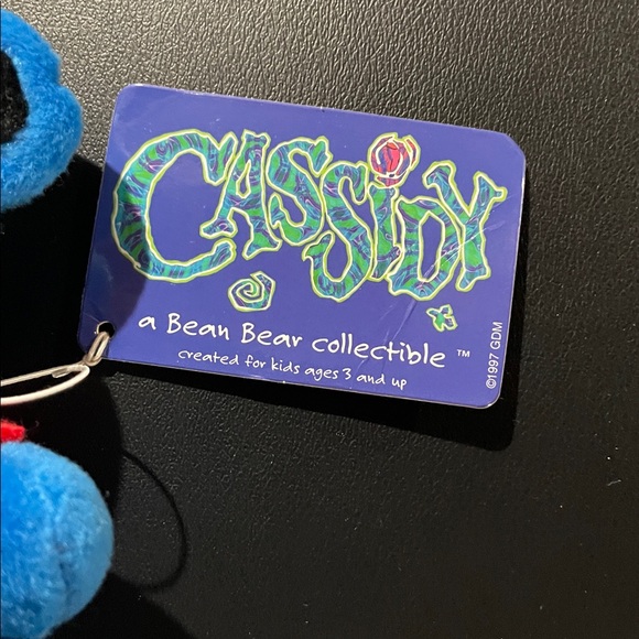 Grateful Dead bean stuffie bear - Picture 2 of 5